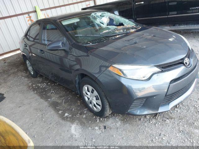  Salvage Toyota Corolla