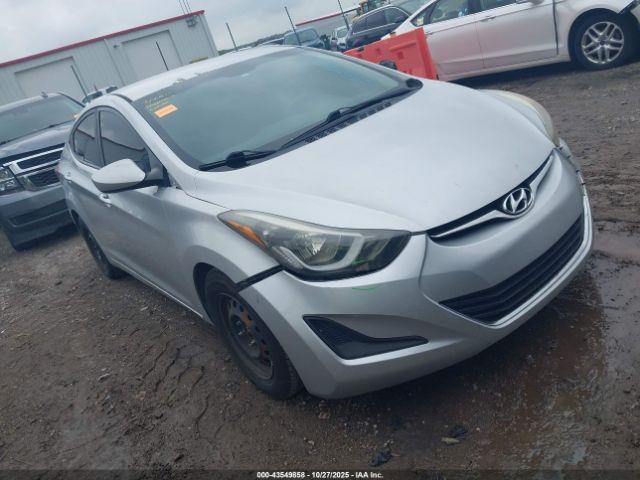  Salvage Hyundai ELANTRA