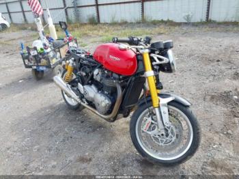  Salvage Triumph Motorcycle Thruxton