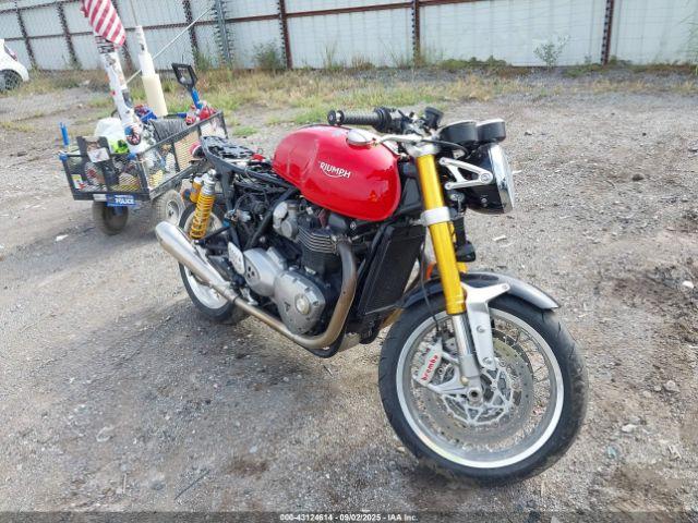  Salvage Triumph Motorcycle Thruxton