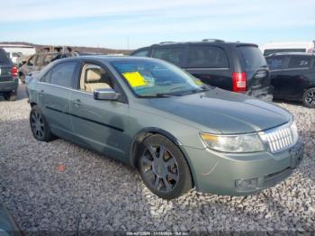  Salvage Lincoln MKZ