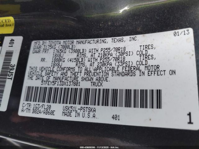 Toyota Tundra Grade 5.7l V8 Image 4