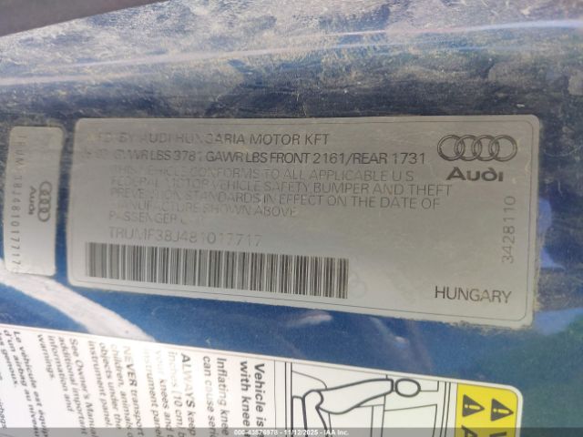 Audi TT 2.0t Image 9