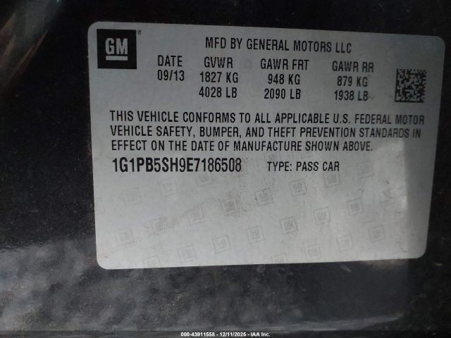 Chevrolet Cruze Ls Manual Image 8