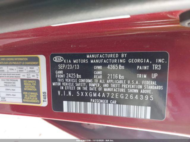 Kia Optima Lx Image 5