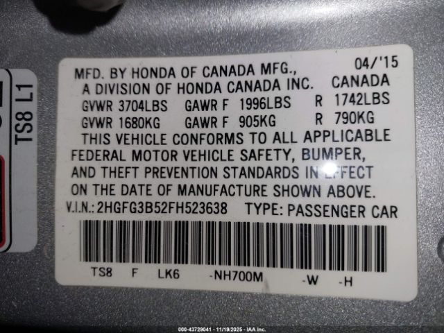 Honda Civic Lx Image 5