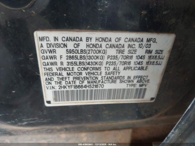 Honda Pilot Ex-l Image 7