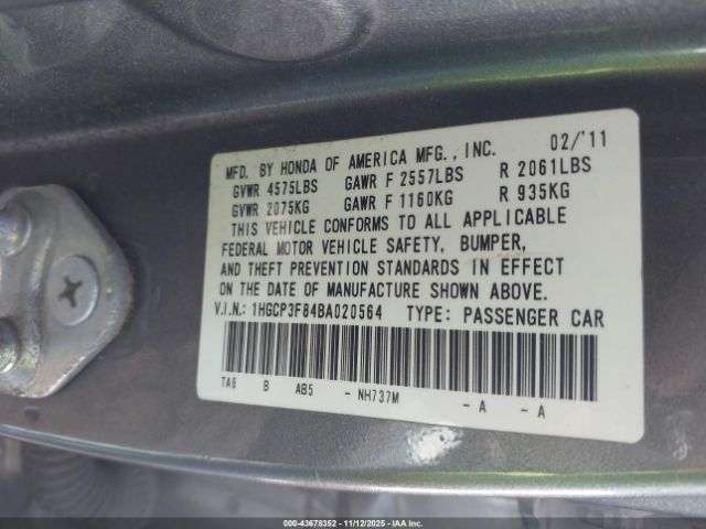 Honda Accord 3.5 Ex-l Image 7