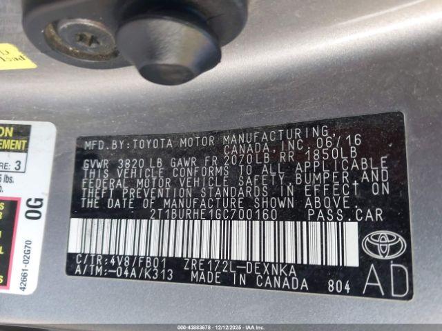 Toyota Corolla Le Image 18