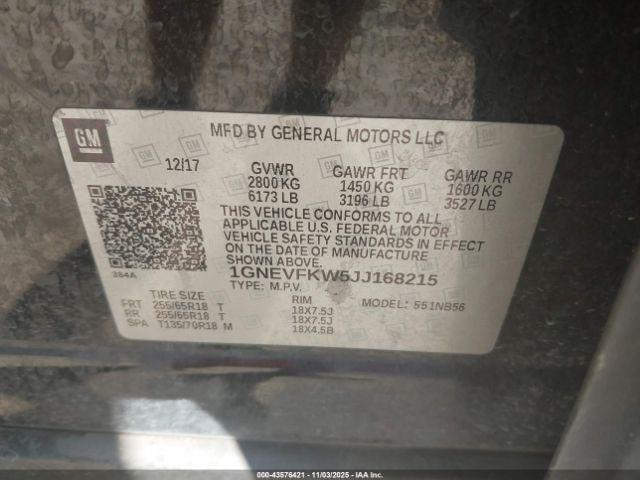 Chevrolet Traverse Ls Image 14