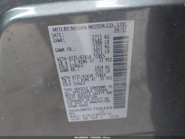 Nissan Pathfinder Sv Image 8