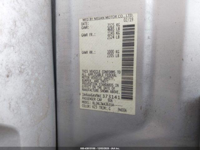 Nissan Maxima 3.5 Sv Image 10