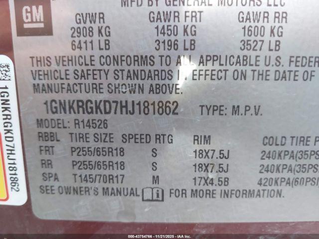 Chevrolet Traverse 1lt Image 3