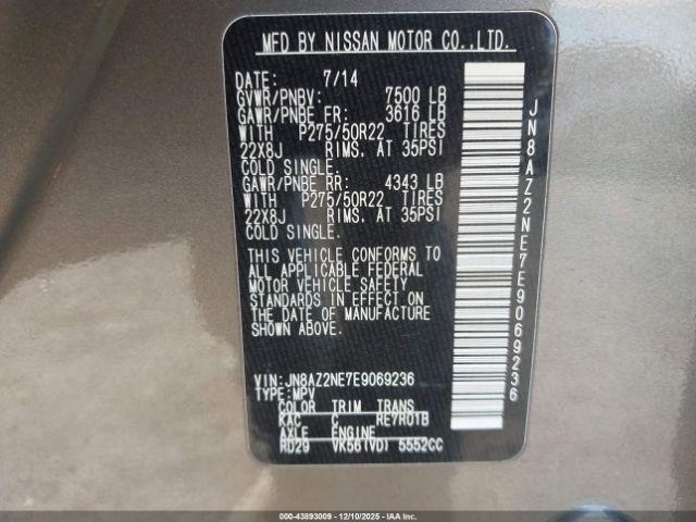 INFINITI Qx Image 11