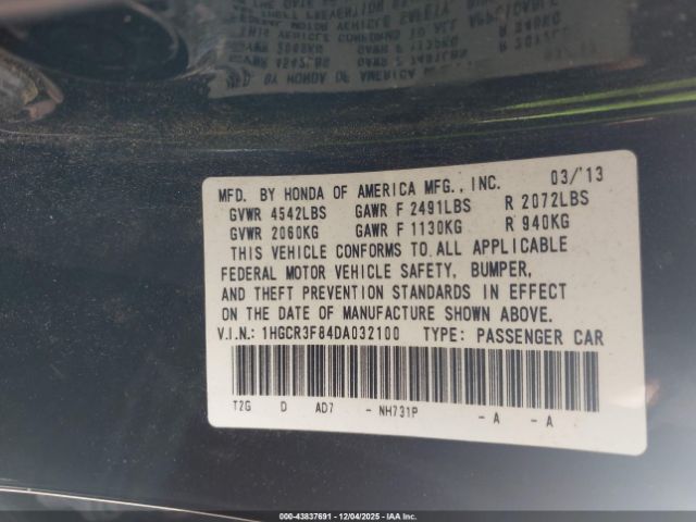 Honda Accord Ex-l V-6 Image 7