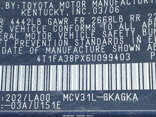 Toyota Camry Sle Image 10