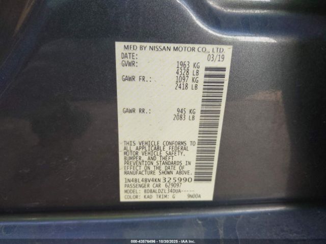 Nissan Altima 2.5 S Image 8