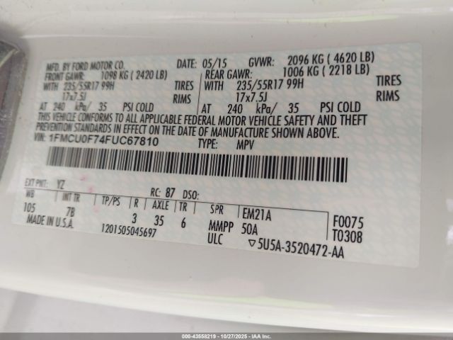 Ford Escape S Image 6