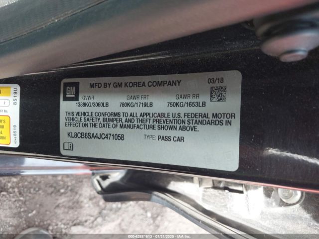 Chevrolet Spark Ls Cvt Image 14