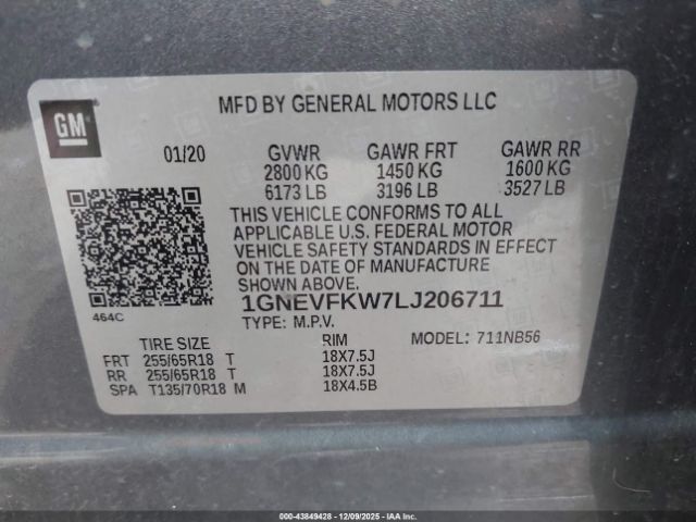 Chevrolet Traverse Awd Ls Image 2