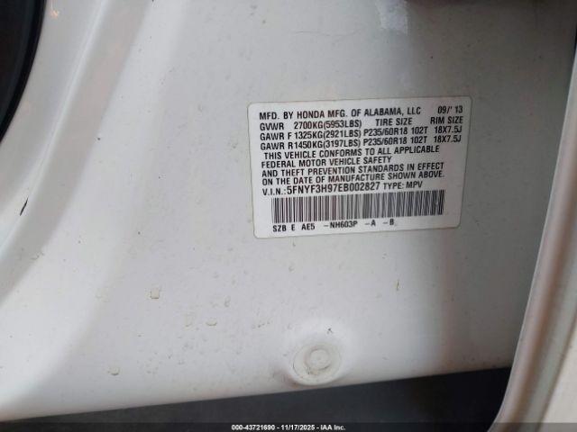 Honda Pilot Touring Image 10