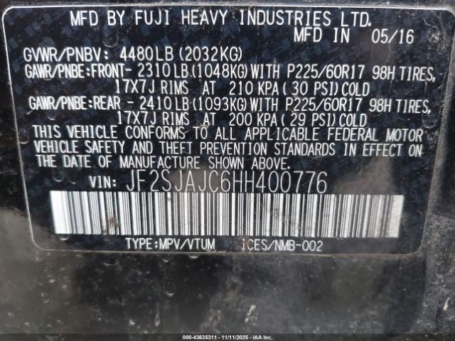 Subaru Forester 2.5i Limited Image 15