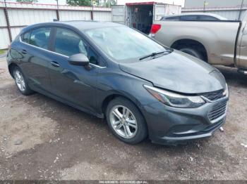  Salvage Chevrolet Cruze