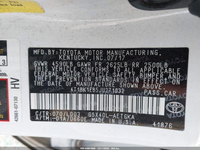 Toyota Avalon Xle Image 6