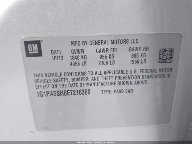 Chevrolet Cruze Ls Auto Image 2