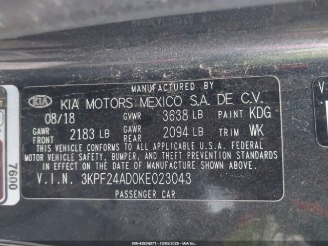 Kia Forte Fe Image 12