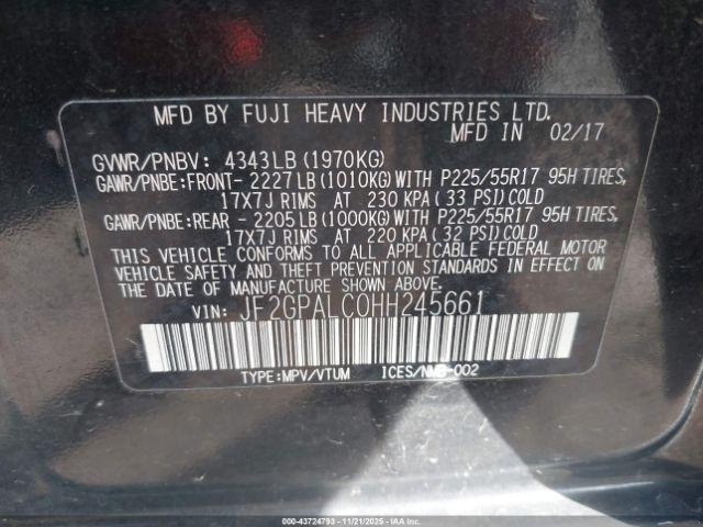 Subaru Crosstrek 2.0i Limited Image 14