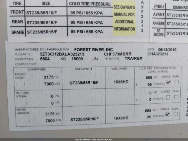 Coachmen Chaparral 373mbrb Image 9