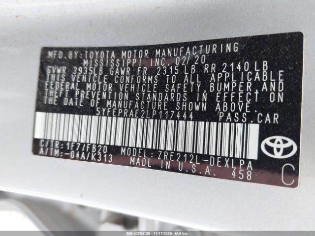 Toyota Corolla Le Image 13