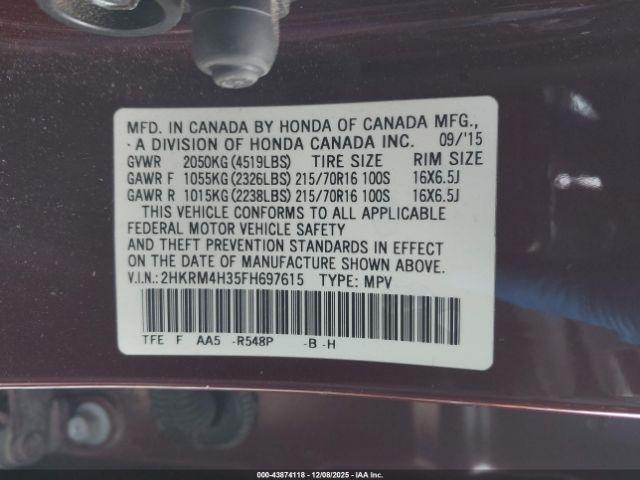 Honda CR-V Lx Image 5