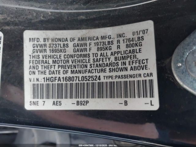 Honda Civic Ex Image 7