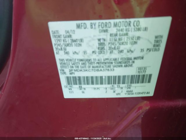 Ford Edge Limited Image 3