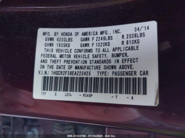 Honda Accord Lx Image 17