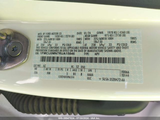 Ford Escape St-line Image 11