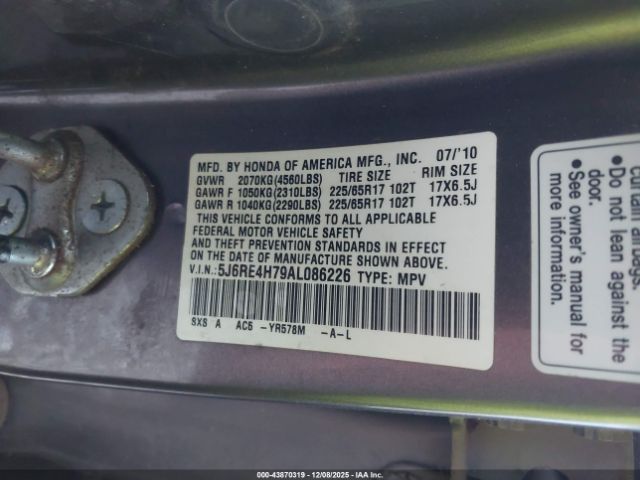 Honda CR-V Ex-l Image 11