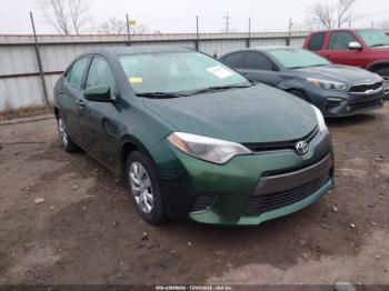  Salvage Toyota Corolla