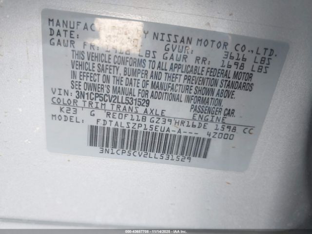 Nissan Kicks Sv Xtronic Cvt Image 8