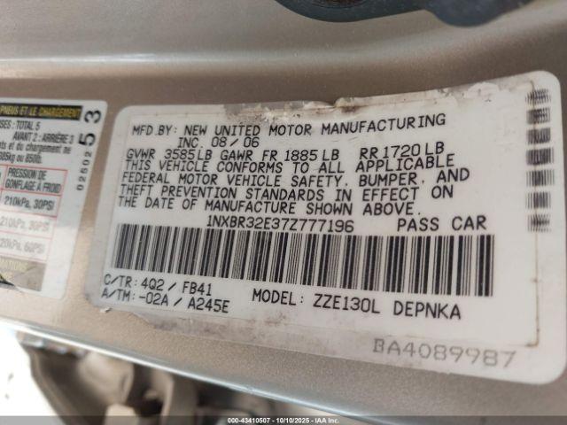 Toyota Corolla Le Image 18