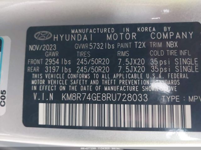 Hyundai PALISADE Calligraphy Image 6